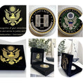 US ARMY CAPTAIN RANK CHALLENGE COIN USA ARMY