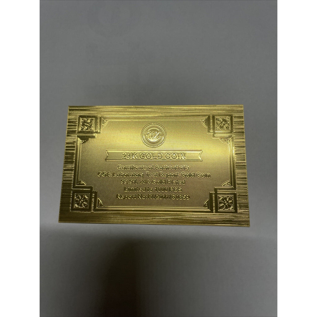 24k Gold Coin Donald Trump