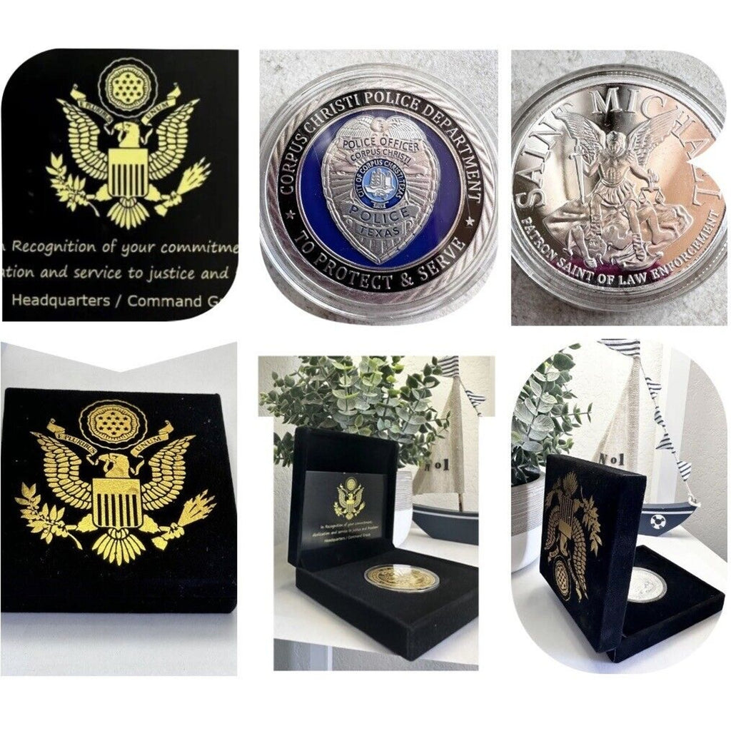 Corpus Christi Texas Police Department To Protect and Serve Challenge Coin USA