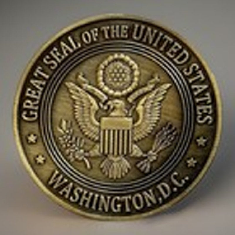 Department of Energy (DOE) Challenge Coin With Blue Velvet Case. Fast Shipping!