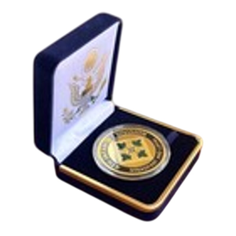 Department of Energy (DOE) Challenge Coin With Blue Velvet Case. Fast Shipping!