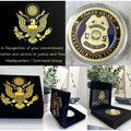 U.S. COAST GUARD Investigation Service Special Agent CHALLENGE COIN-USA