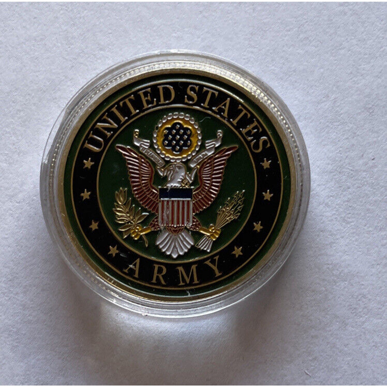 MILITARY POLICE Officer -Army withCredential coin holder wallet
