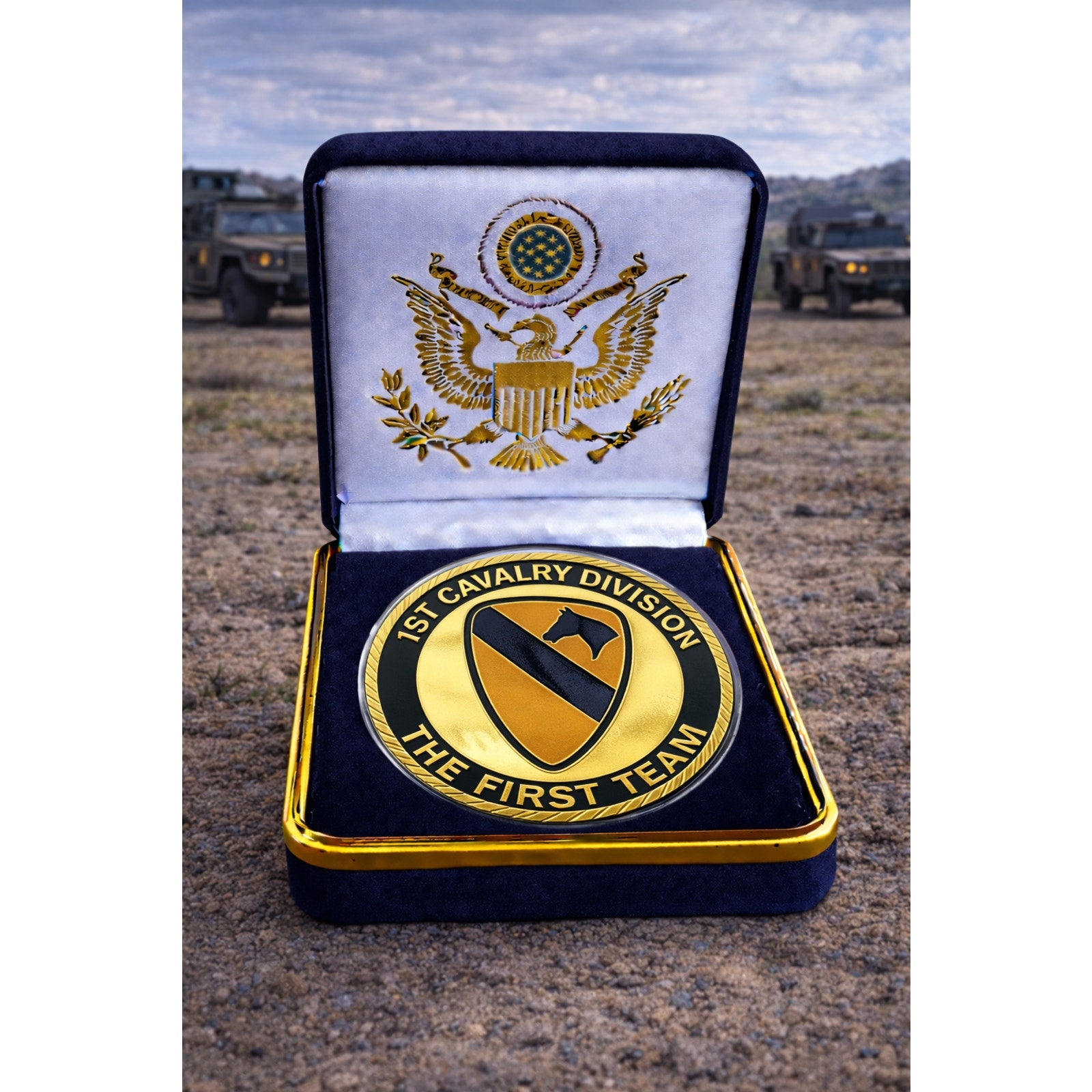 U.S. Army 1st Cavalry Division Challenge Coin ·FAST SHIPPING· ·NEW·