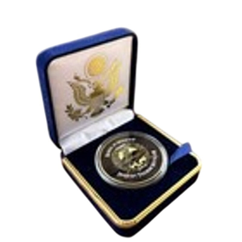 Department of Energy (DOE) Challenge Coin With Blue Velvet Case. Fast Shipping!