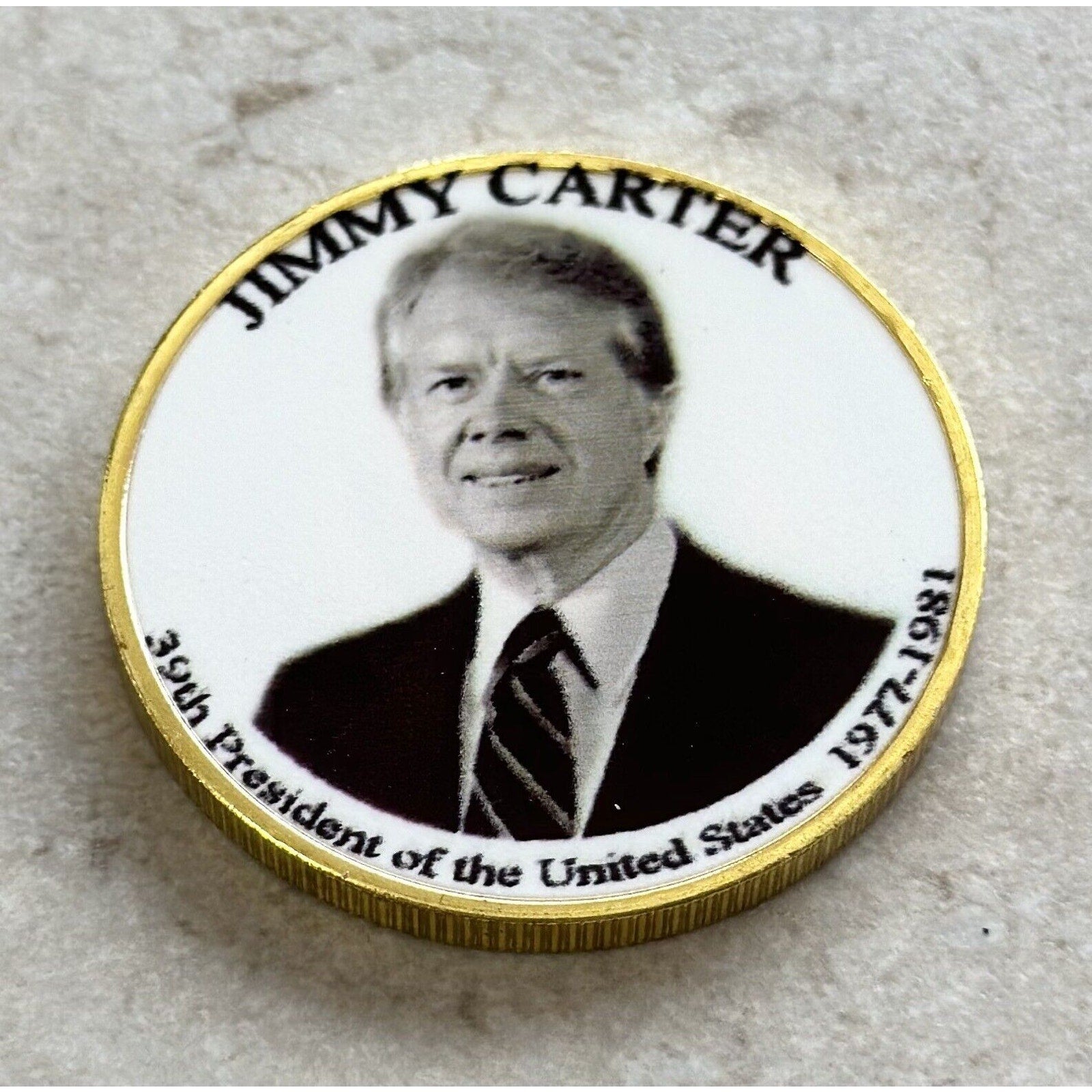39th President JAMES Jimmy CARTER * In Office 1977-1981 * Challenge Coin