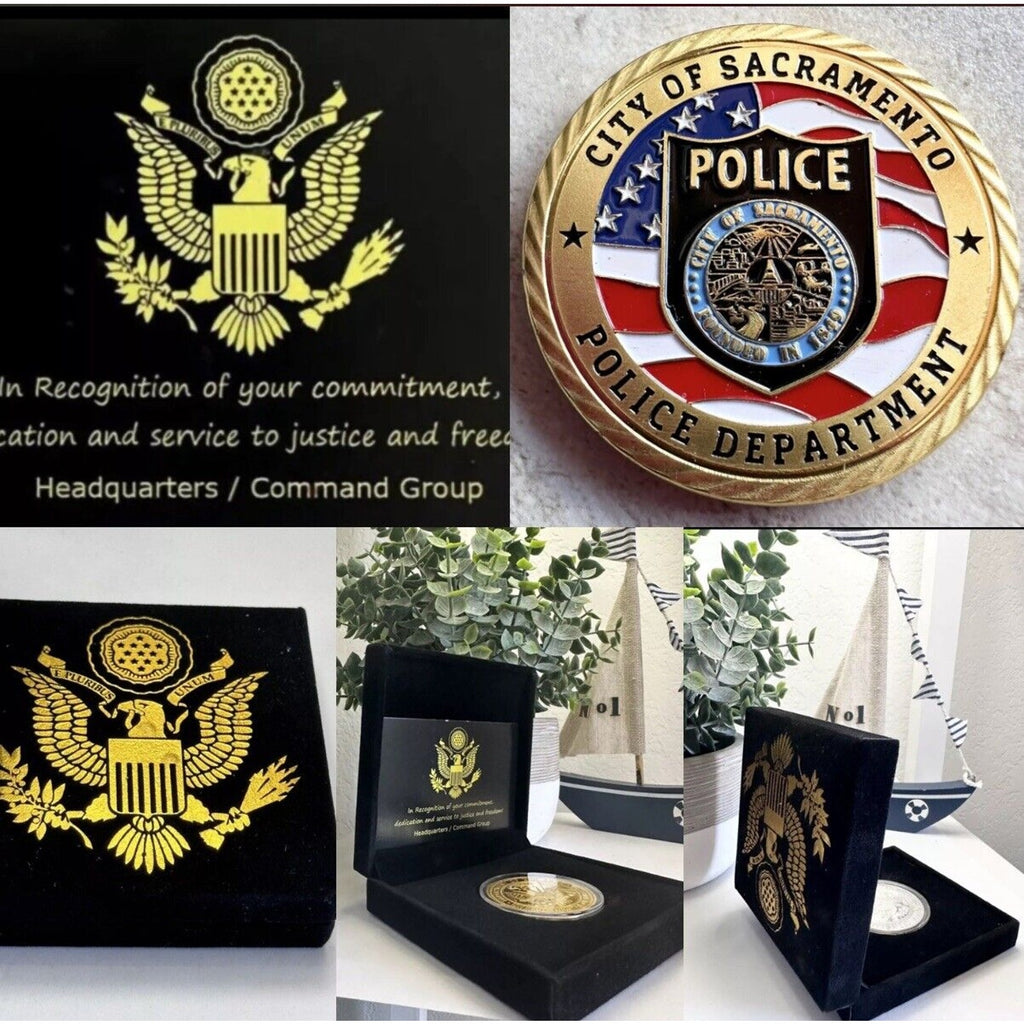 CITY OF SACRAMENTO POLICE Office DEPT CHALLENGE COIN