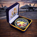 F/A-18 Hornet Challenge Coin US NAVY-Attack Jet ·FAST SHIPPING· ·NEW· with case
