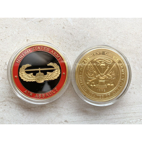 AIR ASSAULT Airborne US Army Infantry Division Challenge Coin Fast Ship USA-Amy