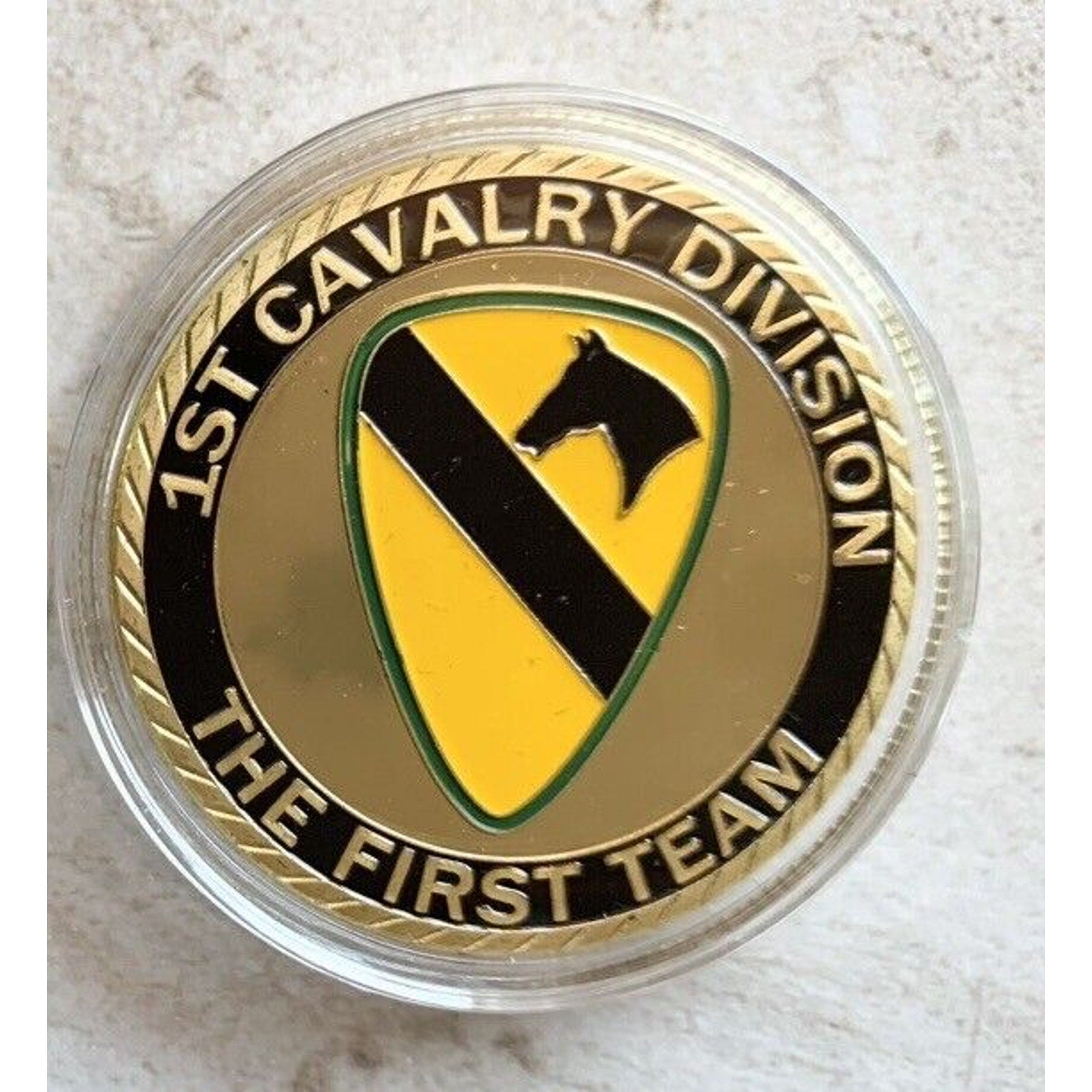 Fort Hood - 1st Calvary Division Coin US army