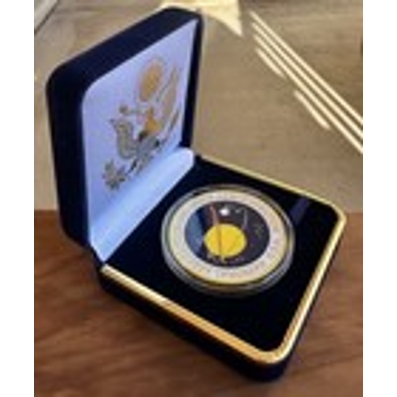 Department of Energy (DOE) Challenge Coin With Blue Velvet Case. Fast Shipping!