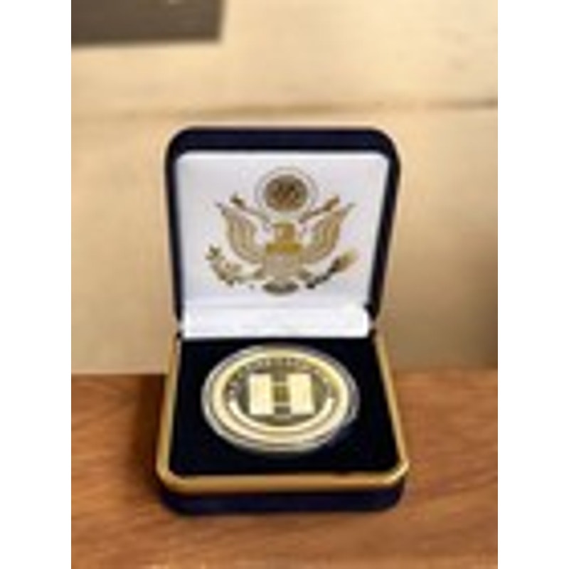 Department of Energy (DOE) Challenge Coin With Blue Velvet Case. Fast Shipping!