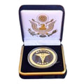 Department of Energy (DOE) Challenge Coin With Blue Velvet Case. Fast Shipping!