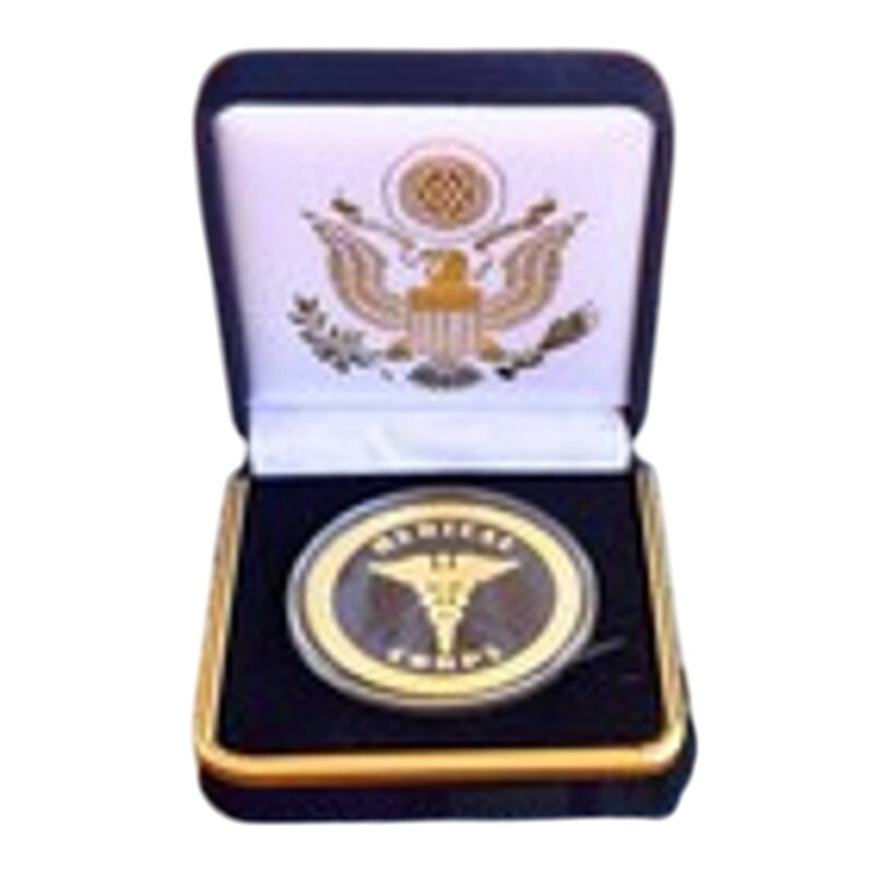 Department of Energy (DOE) Challenge Coin With Blue Velvet Case. Fast Shipping!