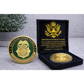 WISCONSIN STATE PATROL Challenge Coin w/ Retirement Award