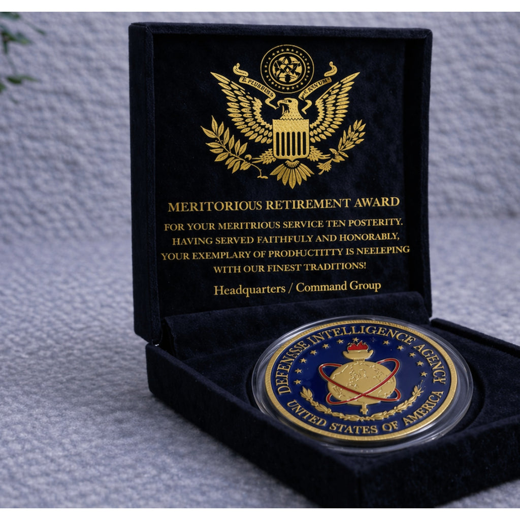 Defense Intelligence Agency (DIA) Joint Intel Retirement Award Coin USA