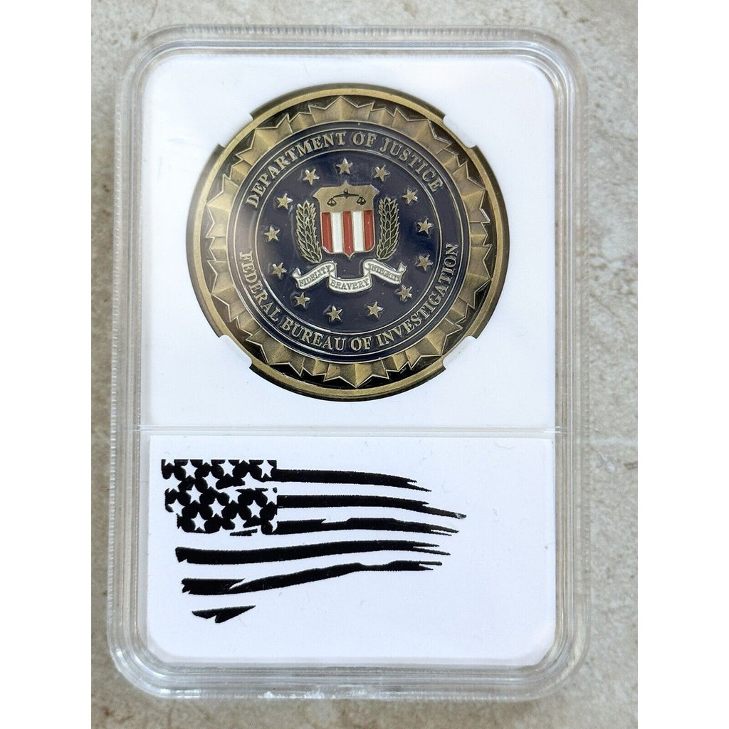 Federal Bureau of Investigation ( FBI ) Challenge Coin