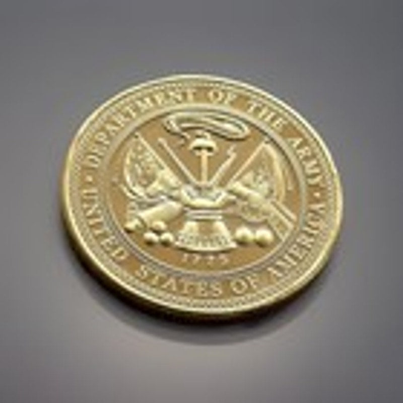 U.S. Army Sergeant E-5 Rank Challenge Coin Keychain. Perfect Gift! Fast Shipping