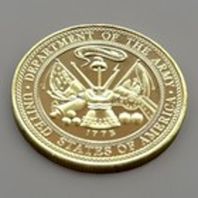 U.S. ARMY SPECIAL FORCES DE OPPRESSO LIBER CHALLENGE COIN KEYCHAIN