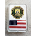 City of Portland Police Dept Challenge Coin With Case