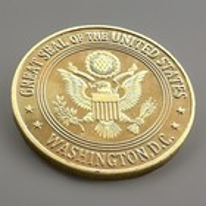 Department of Energy (DOE) Challenge Coin With Blue Velvet Case. Fast Shipping!