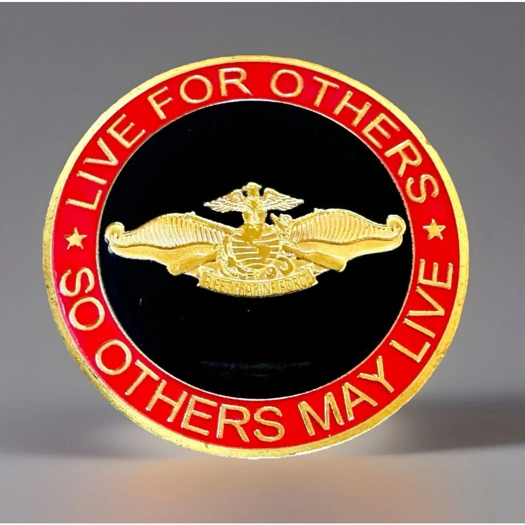 USMC Fleet Marine Force Corpsman ·FAST SHIPPING· ·NEW· w/ Achievement Award