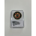 ST. LOUIS FIRE DEPT. Challenge Coin. White Display Case OFFICIAL LIC 23125