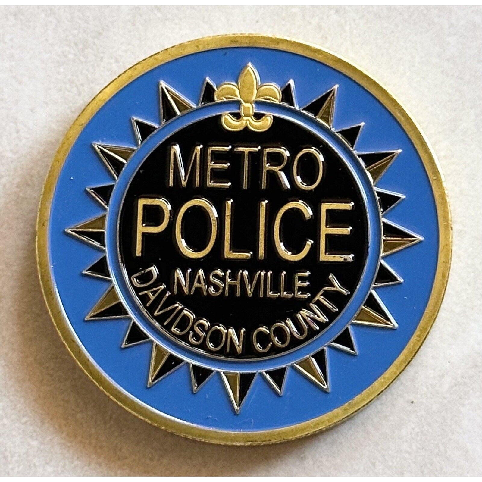 Nashville Metro Police Office Department Challenge Coin