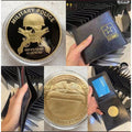 US MILITARY POLICE Office Department Army With Credential coin holder wallet