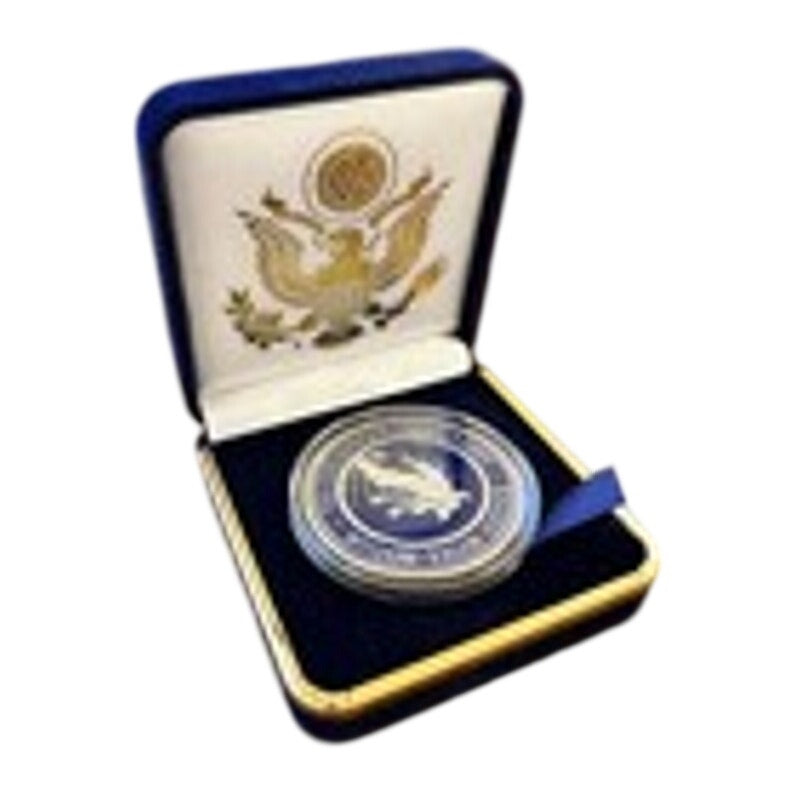 Department of Energy (DOE) Challenge Coin With Blue Velvet Case. Fast Shipping!