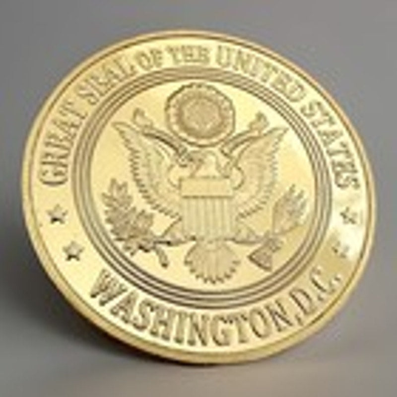Department of Energy (DOE) Challenge Coin With Blue Velvet Case. Fast Shipping!