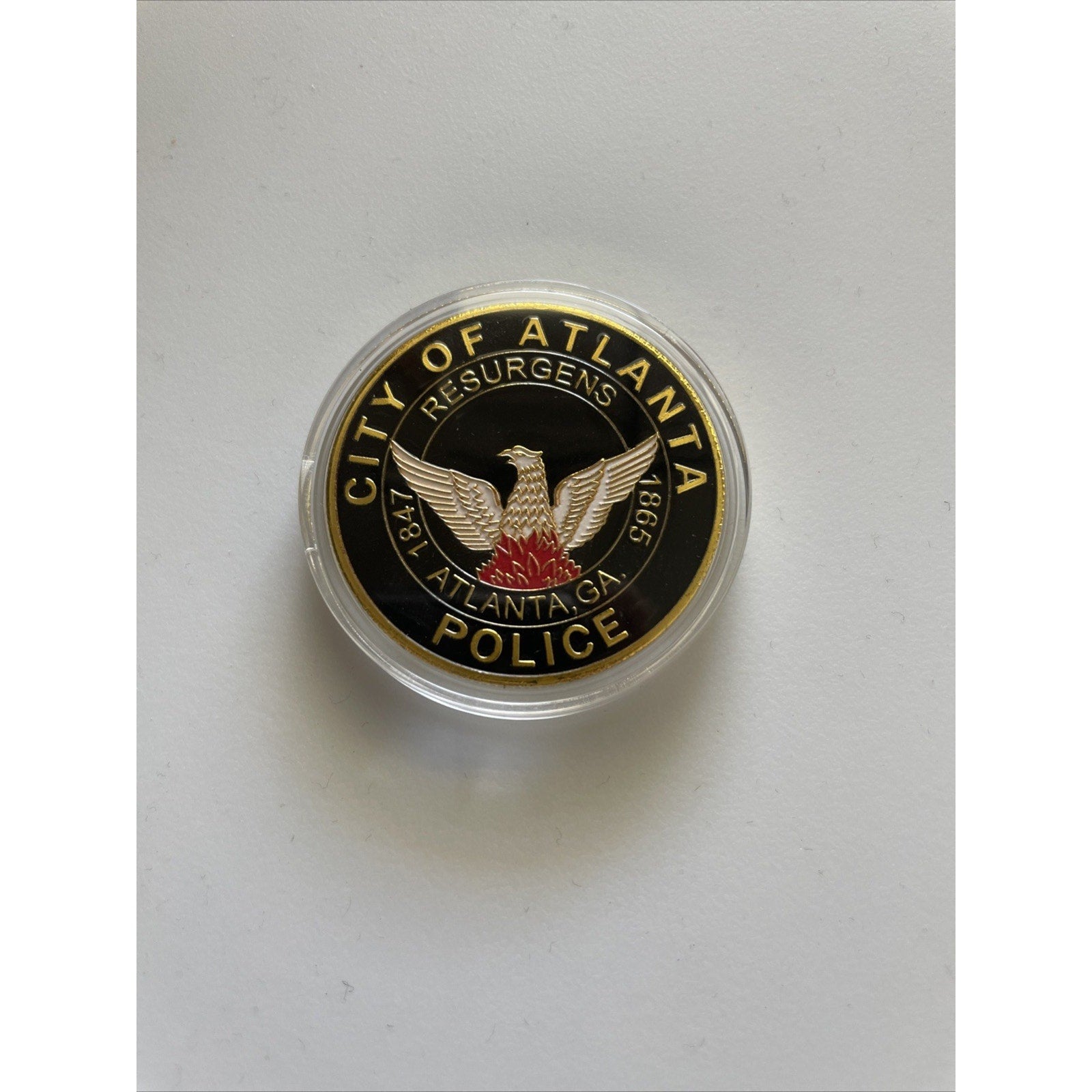 CITY OF ATLANTA POLICE RESURGENS Challenge Coin