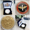 United States Military Army Aviation Combat Branch President Gift Box Coin