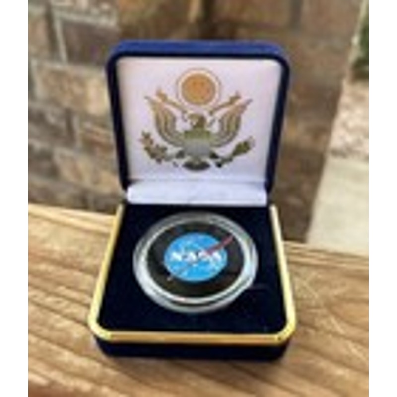 Department of Energy (DOE) Challenge Coin With Blue Velvet Case. Fast Shipping!