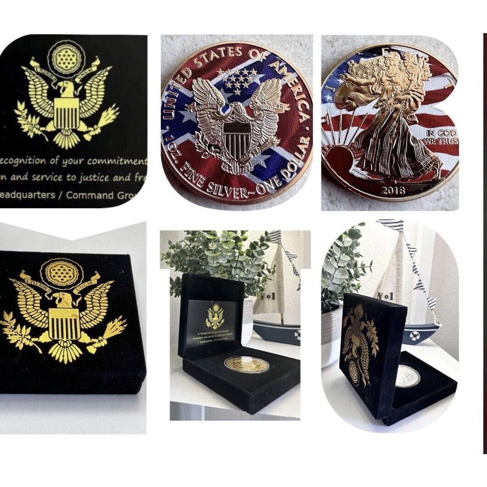 Statue Of Liberty Challenge Coin Painted Coins Gift Collection Souvenir Gift USA
