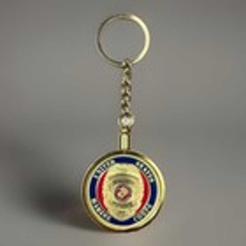 US MARINE CORPS MILITARY POLICE Challenge Coin Keychain. Fast Shipping!