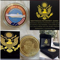 USS JOHN F. KENNEDY CV-67 Challenge Coin USN-US NAVY 40mm New Retirement Award