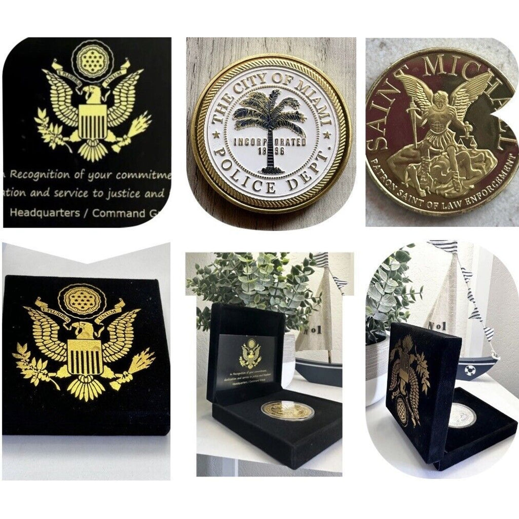 CITY OF MIAMI Police Dept. Challenge Coin USA
