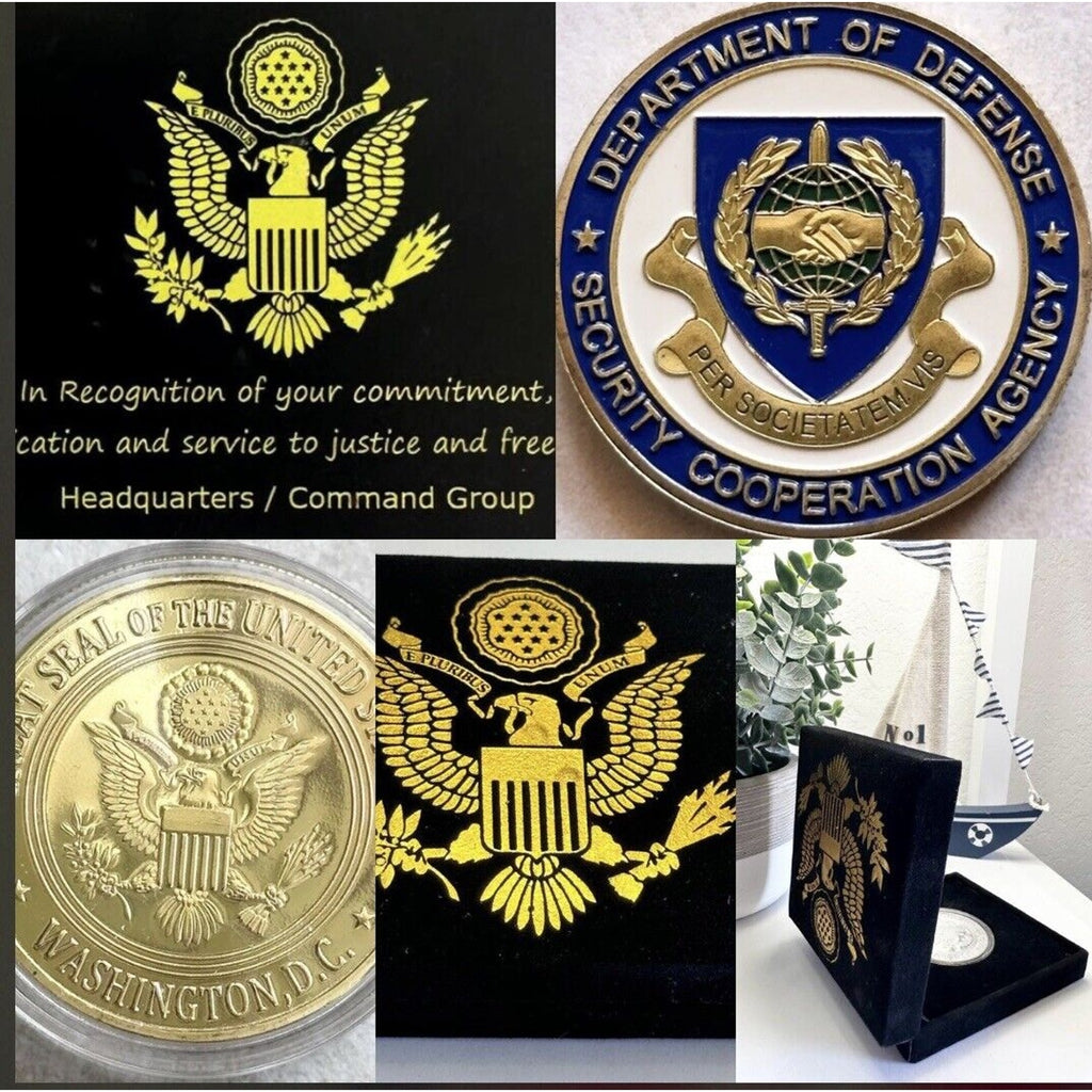 Department of Defense Security Cooperation Agency (DSCA) Challenge Coin USA