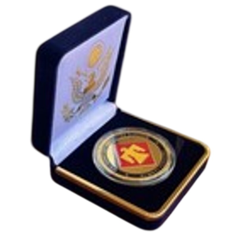 Department of Energy (DOE) Challenge Coin With Blue Velvet Case. Fast Shipping!