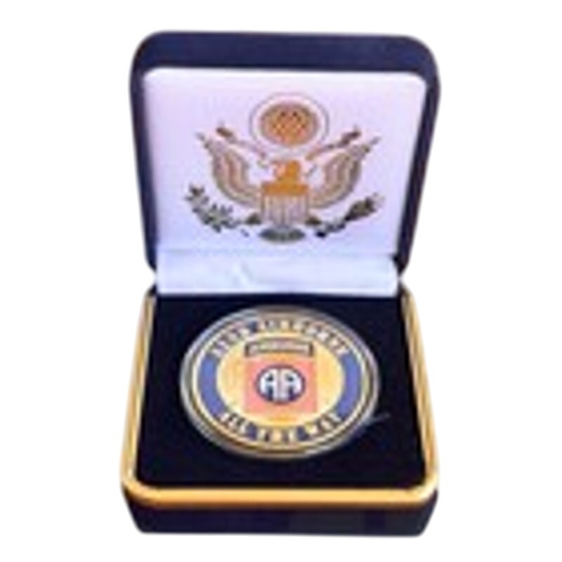 Department of Energy (DOE) Challenge Coin With Blue Velvet Case. Fast Shipping!