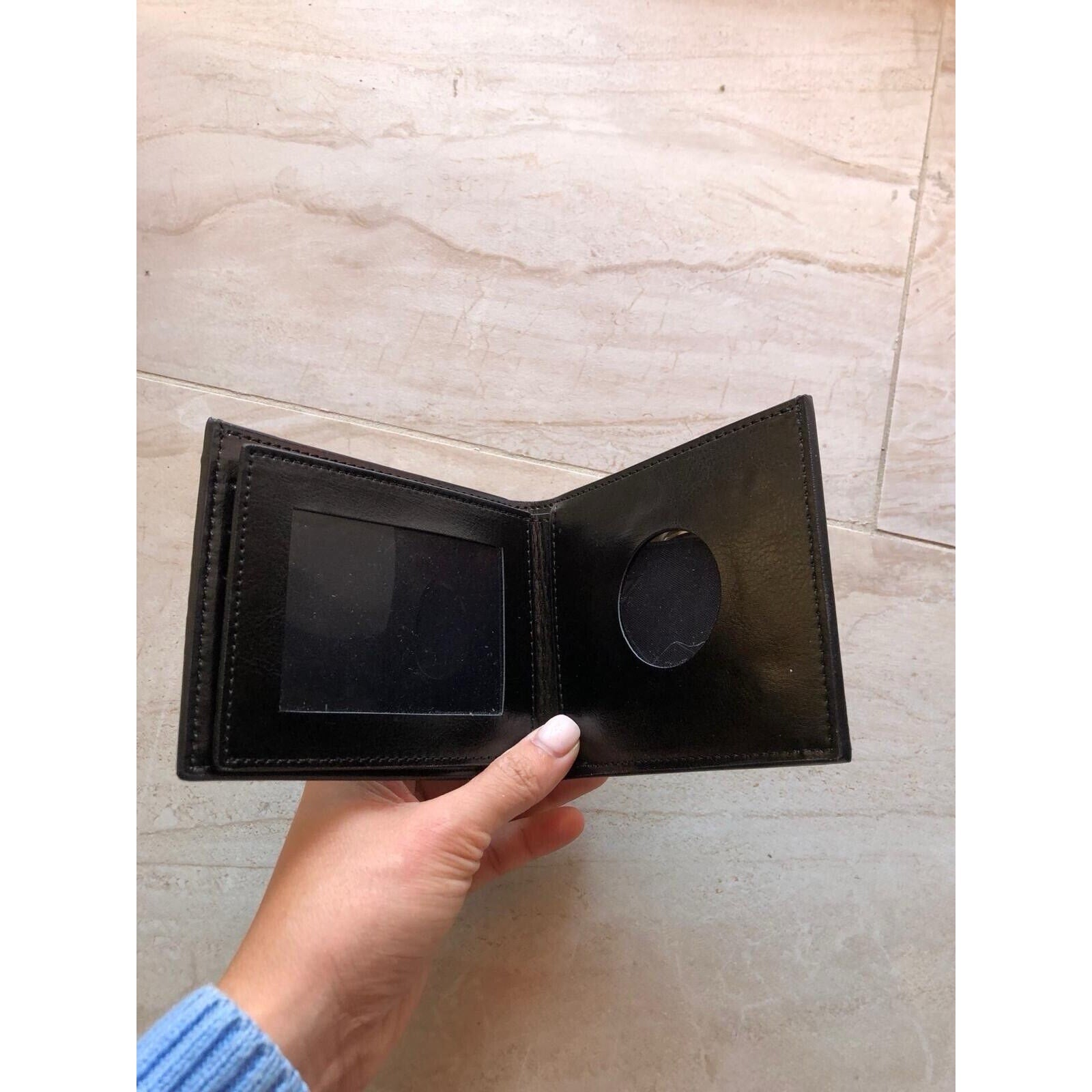 Coin Holder Wallet US Army ID card Military Police Challenge Credit cards Badge