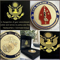 US MARINE CORPS - 2nd MARINE DIVISION Challenge Coin USA