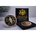 Veterans USMC Semper Fidelis United States Marine Corps w/ Retirement Award