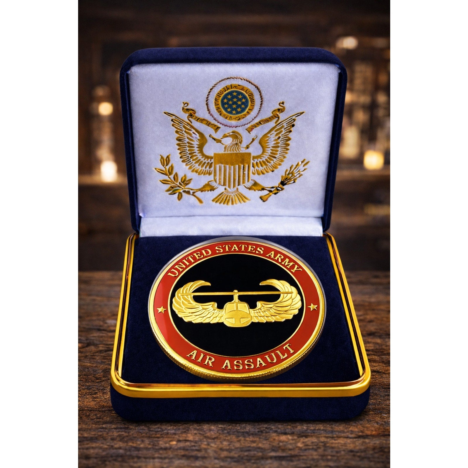 U.S. Army Air Assault Airborne School Challenge Coin ·FAST SHIPPING· ·NEW·