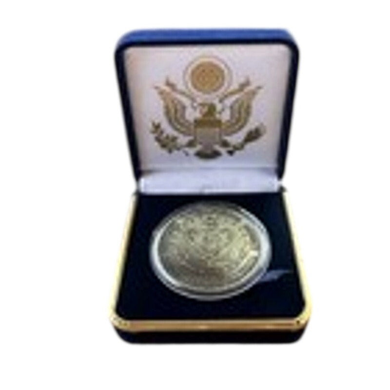 Department of Energy (DOE) Challenge Coin With Blue Velvet Case. Fast Shipping!