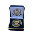 Department of Energy (DOE) Challenge Coin With Blue Velvet Case. Fast Shipping!