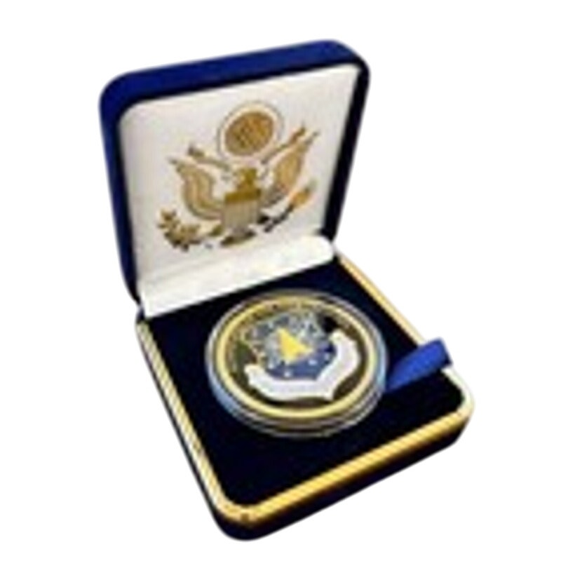 Department of Energy (DOE) Challenge Coin With Blue Velvet Case. Fast Shipping!