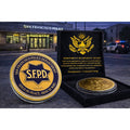 SAN FRANCISCO Police Dept. Challenge Coin w/ Retirement Award