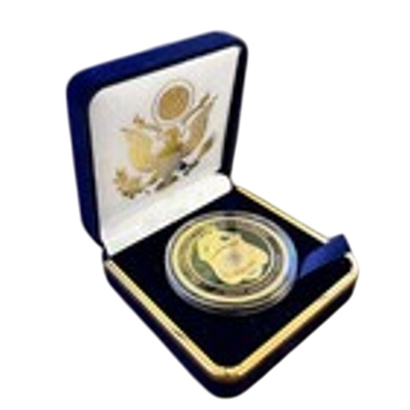 Department of Energy (DOE) Challenge Coin With Blue Velvet Case. Fast Shipping!